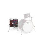 CANOPUS R.F.M. 15x16 Floor Tom Psychedelic Red Wrap
