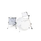CANOPUS R.F.M. 15x16 Floor Tom White Satin Wrap