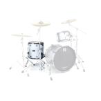 CANOPUS TYPE-R Bullet Maple &amp; Birch Shell 16 x 15 Floor Tom Snow Metallic