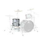 CANOPUS TYPE-R Bullet Maple &amp; Birch Shell 18 x 16 Floor Tom Silver Metallic