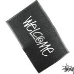 玄関マット STUSSY ステューシー PVC Welcome Mat ウェルカムマット ストリート ファッション