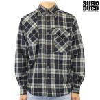 ショッピングネルシャツ ネルシャツ SUBDUED サブデュード Ullr Shirt ブラック ウル ミリタリー アウトドア ハンティング ポーラテック アルファ 長袖