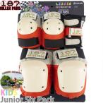 187 скейтборд протектор Kids ребенок 3 позиций комплект Killerpads Junior Six Pack Lizzie Armantohijihi The запястье killer накладка скейтборд Rige -