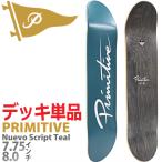 p Limitee .b7.75 8.0 дюймовый скейтборд панель Primitive Skateboard Nuevo Script Teal Deck 7PLY скейтборд популярный бренд доска 