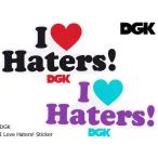 DGK(ti-ji-ke-) I Love Haters! стикер ( скейтборд, скейтборд,ti-ji-ke-,DGK,KAYO, стикер )
