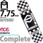  skate mafia 7.75 дюймовый emo ji скейтборд Ace грузовик Complete конечный продукт SK8MAFIA House Logo Checkar Skateboards ACE скейтборд популярный 