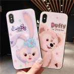 ショッピングダッフィー 即納ダッフィー ステラルー　素敵な笑顔　スマホケース　iphoneケース　耐衝撃ケース　保護用　希少iPhone7/8 XR7plus/8plusX/XSXS Max/11/11p/11PM/SE2