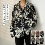 花柄シャツメンズライトアウタープリ...