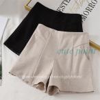  шорты женский твид брюки высокий талия одноцветный свободно casual осень-зима осень одежда осень ko-te