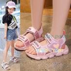 サンダル 子供 キッズ おしゃれ　子供サンダル ビーチサンダル スポーツサンダル ジュニア 子ども おしゃれ 歩きやすい アウトドア 姫系 女児 可愛い