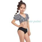 スクール水着 女の子 ビキニ セパレート水着 水着 女の子 競泳用水着 練習用 水着 下着 上下セット ビキニ スカート ショートパンツ