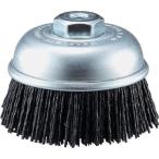 研削研磨用品 カップブラシ ＴＲＵＳＣＯ　電動工具用カップブラシ　Φ７５　砥粒入ナイロン線　  (GCB-75GN)