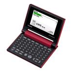 CASIO カシオ 電子辞書 エクスワード XD-C400RD レッド EX-word コンパクト日本語モデル（40コンテンツ収録）