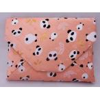 Yahoo! Yahoo!ショッピング(ヤフー ショッピング)数寄屋袋（すきや袋）　交織　パンダ柄　ピンク　お稽古　お茶会　ポーチ