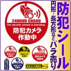 防犯ステッカー 防犯カメラ シール ばら売り 防犯装置作動中 ダミー 防水 シール 防犯グッズ シール セキュリティーステッカー