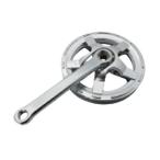 自転車 工具 ギヤクランク 右 Wガード付き 165mm シルバー サギサカ 整備 修理