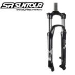 SR SUNTOUR SR サンツアー XCM-HLO-P 386258 COIL AH OS 100mm ブラック 26インチ サスペンションフォーク