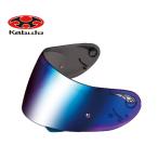 《あすつく》☆送料無料 正規品〔OGK〕 CF-1W ミラーシールド ＜ブルーミラー＞ KAMUI3 SHUMA カムイ3 オプションパーツ オージーケーカブト 【バイク用品】