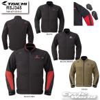 《あすつく》24年春夏 正規品〔RSタイチ〕 RSJ345 ＜BLACK/RED＞ トルク エアージャケット エアスルー プロテクター付き アールエスタイチ 24SS 【バイク用品】