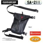 { кошка pohs соответствует } стандартный товар (KOMINE)SA-211 вода устойчивый сумка на ногу < емкость :2.2L> водонепроницаемый Waterproof ho ru Star сумка Komine [ аксессуары для мотоцикла ]