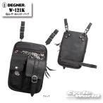  стандартный товар (DEGNER) W-121K Hanayama ho ru Star сумка золотой . тканый предмет телячья кожа черный столица Sakura японский стиль мир рисунок место хранения модный кожа Degner [ аксессуары для мотоцикла ]