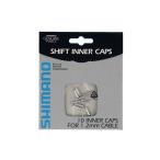 (ネコポス対象商品)シマノ(SHIMANO)　シフト用インナーケーブル エンドキャップ 1.2mm 10個入り Y62098060