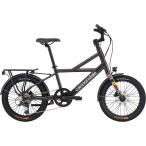 ( рассылка не возможно : витрина квитанция только ) Cannondale (CANNNONDALE) COMPACT NEO(1x8s)SMOKE BLACK электрический assist мини велосипед 20~ E-BIKE