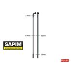 (ネコポス対象商品)SAPIM(サピム) CX-RAY 14G エアロスポーク ブラック 1本単位(ニップル付)