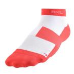 (ネコポス対象商品)アールエルソックス（R×L SOCKS）　レーシング グリップ ソックス　TRR-20R　3001 レッド×ホワイト