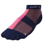 (ネコポス対象商品)アールエルソックス（R×L SOCKS）　レーシング グリップ ソックス　TRR-20R　2540 ネイビー/ピンク