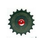 RIDEA カーボンプーリー フルセラミックベアリング RSPYCX1 歯数18T