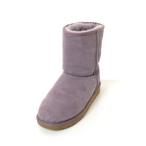 UGG クラシック ショート ムートン ブーツ 5 22cm ライトパープル アグ