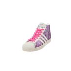 adidas JEREMY SCOTT スパンコール ハイカット スニーカー US10 パープル アディダス KL4CUL2U22