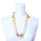 美品 rada 2連 パール ネックレス ONE SIZE マルチ ラダ KL4CBQUC65