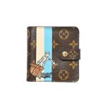 LOUIS VUITTON монограмма клей m compact Zip бумажник - Brown Louis Vuitton KL4BHSQK81