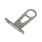 ランプブラケット【ステンレス】【カゴ取付用】【砲弾ライト取付用】【一般車・軽快車用】【スレッドフロントフォーク用】コラム径1インチ用