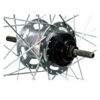 ステンレスリム 26x1 3/8 内装3段ローラーブレーキ仕様 軸長191mm ステンレススポーク プッシュロッド付