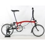 ◆◆ブロンプトン BROMPTON S2L 2013年モデル 2速 クロモリ 折りたたみ自転車 外装2段 16インチ ペダル ポンプ ミニベロ 小径車