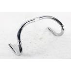 ニットー NITTO B123 NJS刻印 クロモリ ドロップハンドル シルバー 25.4mm/370mm