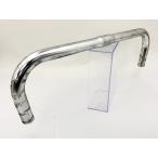 ニットー NITTO B263 ショート ブルホーンバー シルバー 420mm/25.4mm