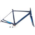 ジャンク フジ FUJI SL2.5 フレームセット 2016年 52サイズ  カーボン ブルー 右ダウンチューブグロメット破損