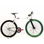 リーダーバイク LEADER BIKES 725TR I06TRフォーク  2014年モデル シングルスピード ピストバイク 510サイズ ホワイト