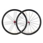 メーカー不明  カーボンホイール  ホイールセット シマノ 11速 クリンチャー カーボン
