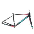 未使用 オルベア ORBEA アヴァンハイドロ AVANT HYDRO フレームセット 2017年 49サイズ アルミ ブラック ピンク 完成車バラシ