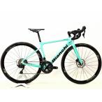 美品 ビアンキ BIANCHI スプリント SPRINT DISC カスタム 105 スモールハンド用 2021年 カーボンロードバイク 47サイズ チェレステ