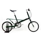 ** Bridgestone BRIDGESTONE× молдинг тонн MOULTON год неизвестен aluminium велосипед на маленьких колесах мотоцикл 17 дюймовый C-T430mm 2×9 скорость зеленый 