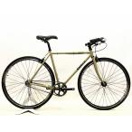  прекрасный товар sa- Lee SURLY пар ролик Steamroller 2012 год модели одиночный скорость трековый велосипед 49 размер серый 