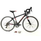 未走行品 ユニーク UNIQUE 24インチ ジュニアロードバイクロードバイク ブラック