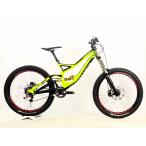 * перевод есть SPECIALIZED DEMO 8 II 2014 год SRAM X0 полный подвеска 26 дюймовый DH горный велосипед M размер блеск черный / гипер- зеленый 