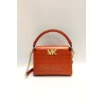 Yahoo! Yahoo!ショッピング(ヤフー ショッピング)代官山）MICHAEL KORS マイケルコース KARLIE トップハンドル 2WAY クロスボディ 型押し チェーンバッグ オレンジ系